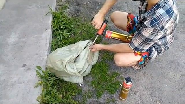 как заменить баллон пены смотреть онлайн
