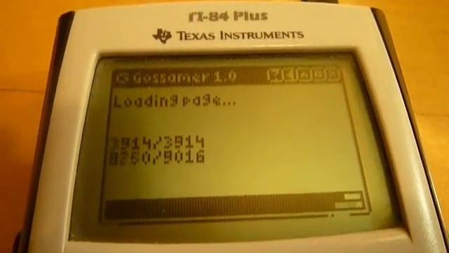 Gossamer 1.0: Web Browsing on your Calculator смотреть онлайн