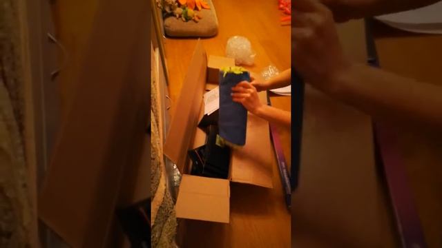 Распаковка посылки. Моя швабра #гринвей! смотреть онлайн