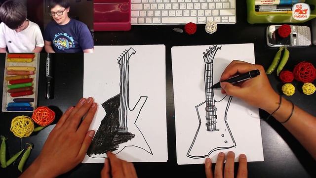 Гитара как у Metallica/ Рисуем ГАДЖЕТЫ смотреть онлайн
