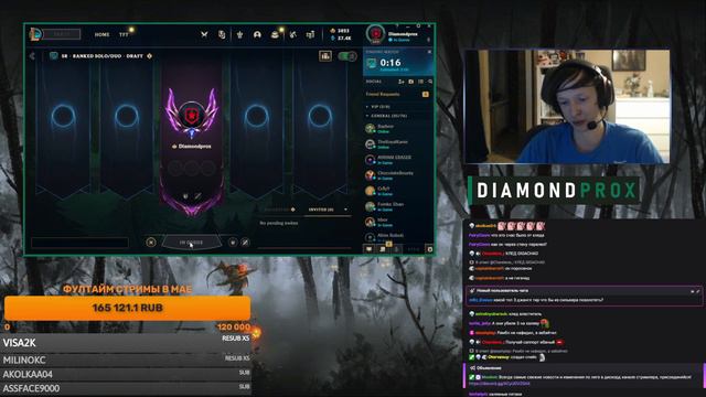 Diamondprox_LoL по поводу своего ботлейна - Моменты твич League of legends смотреть онлайн