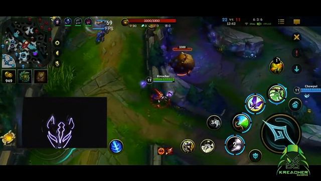 League of Legends Wild Rift Lulu Support Gameplay! смотреть онлайн