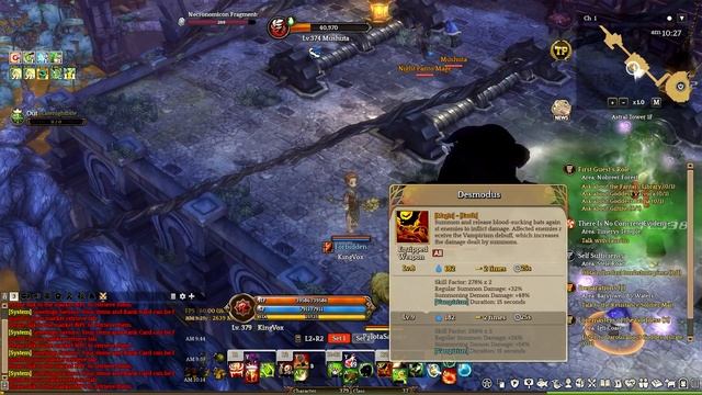 Tree of Savior - RE:Build - Summoners - 737 SPR смотреть онлайн