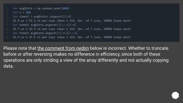 Is it possible to use argsort in descending order? смотреть онлайн