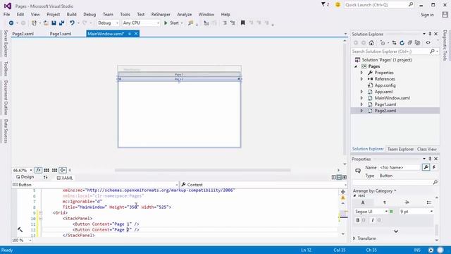C# WPF and GUI - Pages and Navigation смотреть онлайн