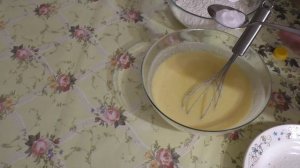 Пирог к чаю на простокваше. Вкусный пирог, не остаётся ни кусочка!