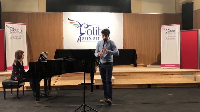 Andrea Scaffardi plays Jean Françaix clarinet concerto - IV mov. смотреть онлайн