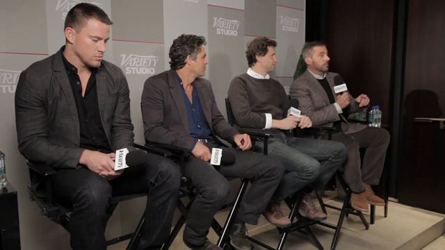 'Foxcatcher' Interview - Steve Carell, Channing Tatum, Mark Ruffalo and Director Bennett Miller смотреть онлайн