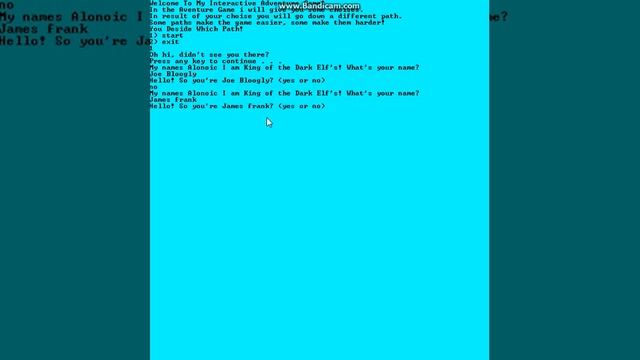 My First Text Adventure Game: Main Menu! смотреть онлайн