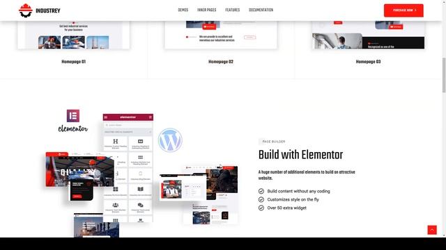 Industrey - Industry and Engineer WordPress Theme industrial refinery смотреть онлайн