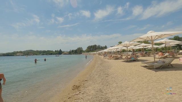 Two Beautiful Beaches In Corfu | Ipsos And Dassia