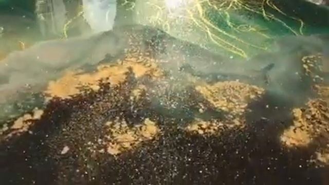 Поднос в технике эпоксидной смолы. смотреть онлайн