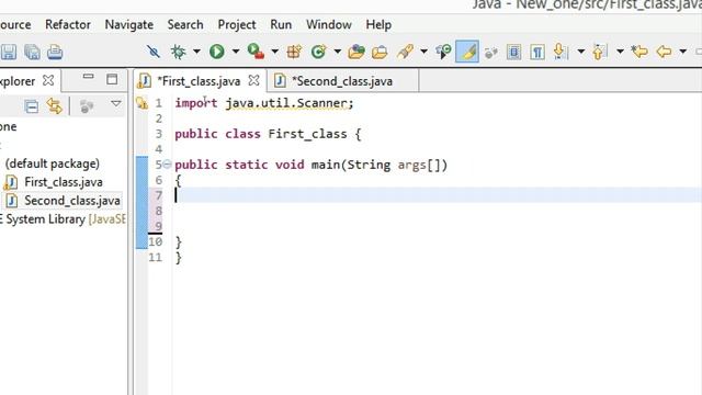 Java Beginners Tutorial- 15: Multiple Classes смотреть онлайн
