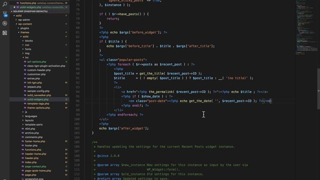 Создание темы wordpress - Урок 24 Вывод последних записей в виджете с картинкой смотреть онлайн