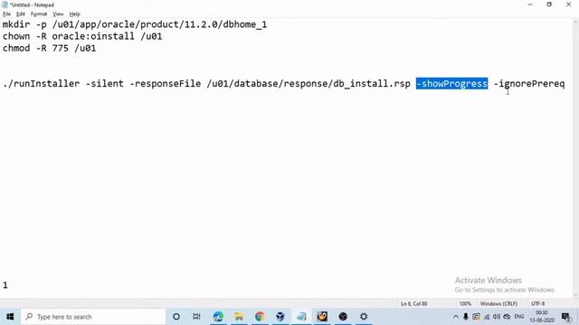 Oracle 11gR2 installation on Oracle Linux Without GUI (silent mode) || IN HINDI смотреть онлайн