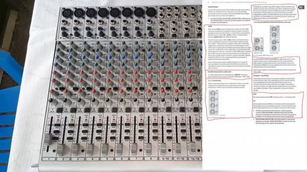 Como Conectar la consola Behringer eurorack UB2222FXPRO Part1 #Xenyx1202fx