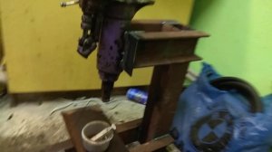 мини пресс для гаража своими руками