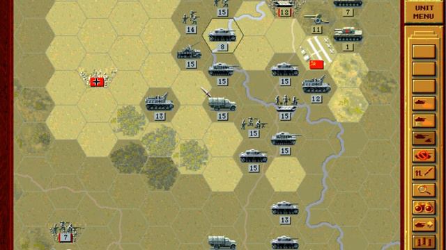 (고전게임)팬저제네럴1 치트플레이 (스탈린그라드 전투) / (Retro Game) Panzer General 1 Cheat Play (Battle of Stalingrad) смотреть онлайн