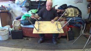 Копеечный столик для рыбалки и отдыха.