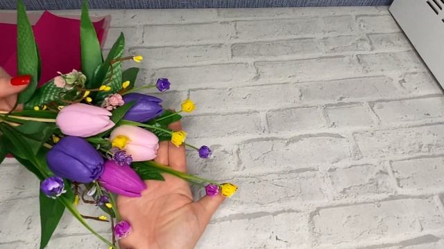Мыловарение/ Букет комплимент из тюльпанов смотреть онлайн