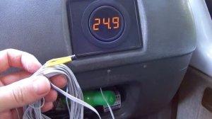 Термометр в газеле