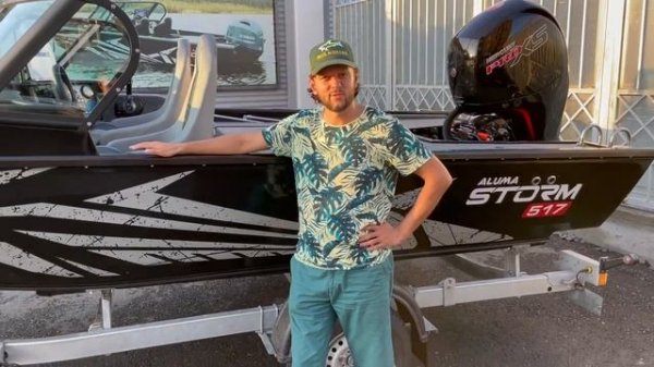 Отзыв покупателя Василия из г. Москвы о катере ALUMA Storm 517 (aluma-boats.ru)
