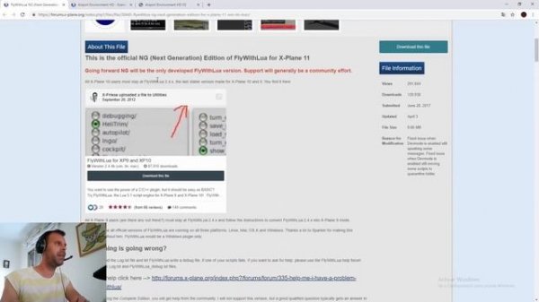 X-Plane 11 |Plugins| Phyton.XP NOAA Weather.Fly With Lua. Airport Environment|4#