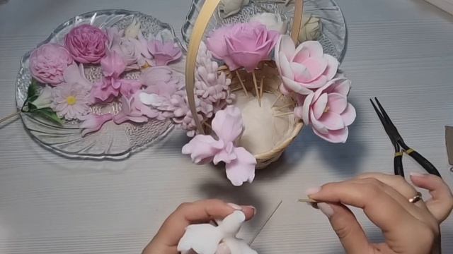 Цветы Ириса, Амориллиса, розы Фиесты, Львиного Зева от MyFavoriteForms в одном мыльном букете смотреть онлайн