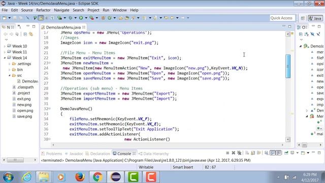 Java | Adding Sub Menu to Menu смотреть онлайн
