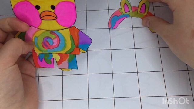 Утка из бумаги| Лалафанфан | одежда для утки смотреть онлайн