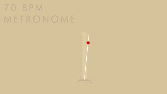 70 BPM Metronome - 1 Hour Metronome 70 BPM смотреть онлайн
