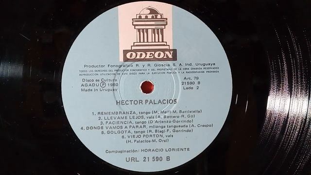 "Paciencia "(tango)14-1-1938 Héctor Palacios Acomp. Guitarras (D.Odeon Made In Uruguay). смотреть онлайн