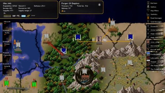 Let's Play Dominions 4 Thrones Of Ascension MA Ulm Part 3: Conquering Continues смотреть онлайн