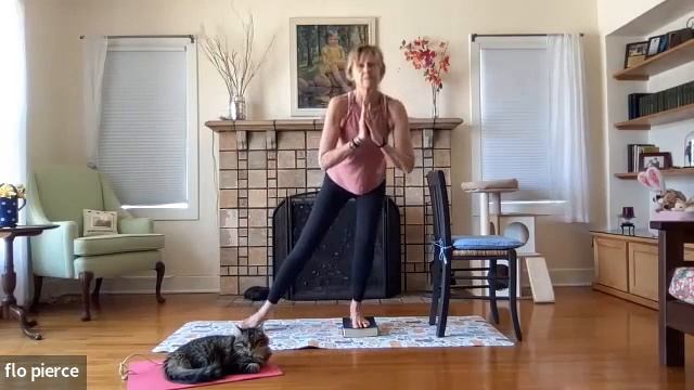 Barre with chair, thick, heavy book, Nutmeg unfazed, and flo смотреть онлайн