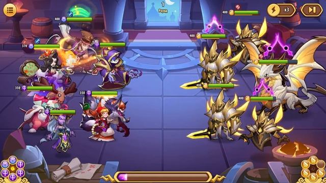 Idle Heroes - Земли печати тьмы 27 Этаж Мокман - Елена смотреть онлайн