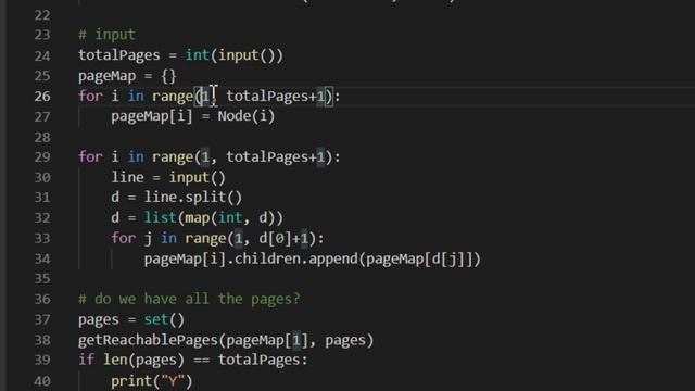CCC-2018-J5-Choose your own path - Code in Python смотреть онлайн