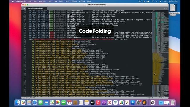 JamfLog for Sublime Text - Install Instructions and Usage смотреть онлайн