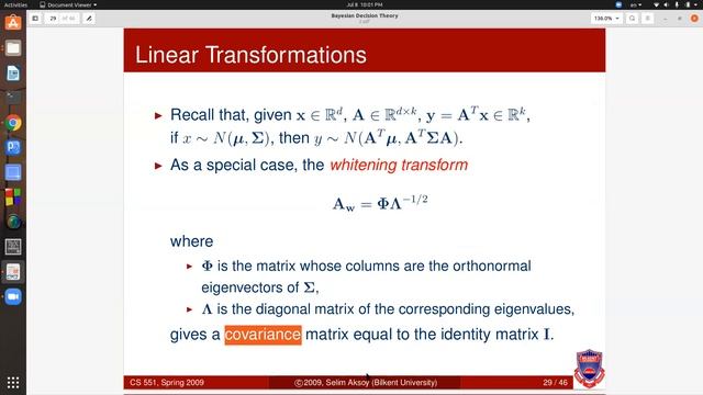 Pattern Recognition-4: Linear Discriminant Functions смотреть онлайн