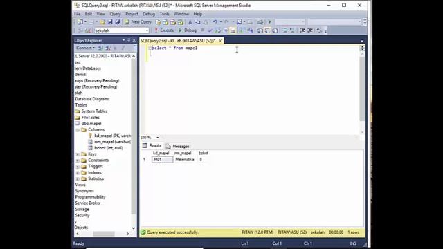 QUERY DML DI SQL SERVER - [ #2 SQL] смотреть онлайн