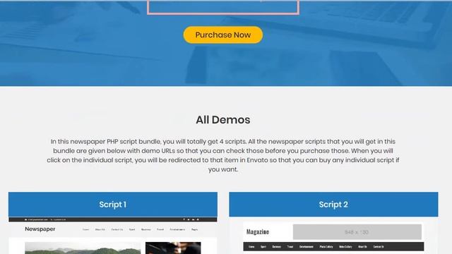 Newspaper PHP Scripts Bundle смотреть онлайн
