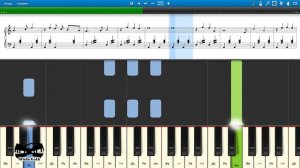 Шуфутинский - Таганка (на пианино Synthesia cover) Ноты и MIDI
