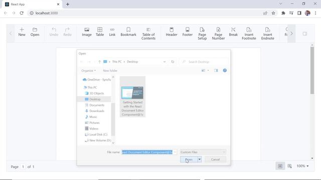 Create a Document Editor (Word Processor) in React смотреть онлайн