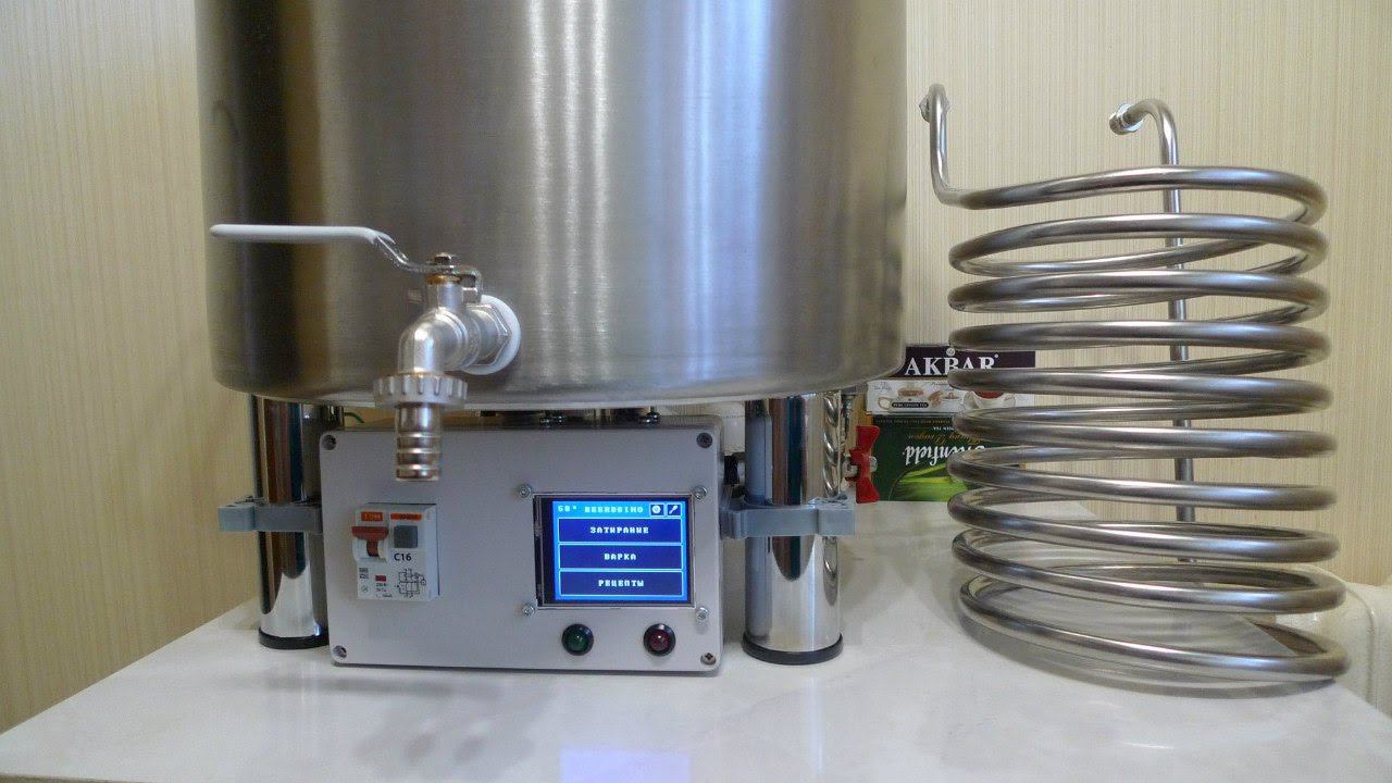 Видео от подписчика. Первая варка пива на самодельной пивоварне смотреть онлайн