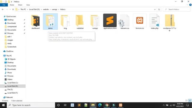 Install WordPress on Localhost - Step By Step Guide | Install WordPress in XAMPP Server смотреть онлайн