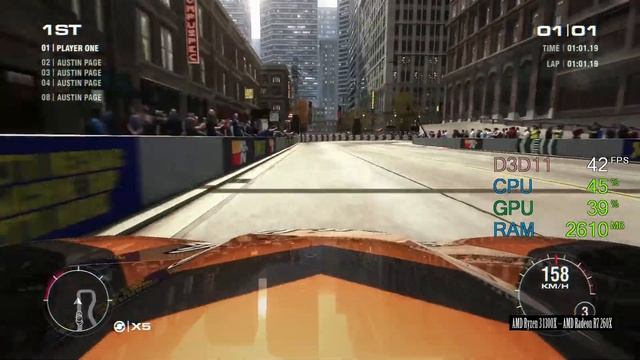 $50 AMD Radeon R7 260X -- AMD Ryzen 3 1300X [~ Ryzen 3 2200G ~] -- Grid 2 Benchmark смотреть онлайн