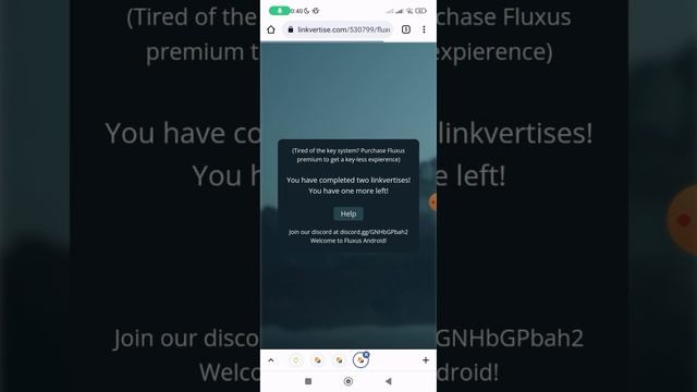 как получить ключь от FLUXUS ответ тут.