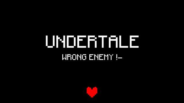 Undertale - Wrong Enemy!- (slowed + reverb) смотреть онлайн