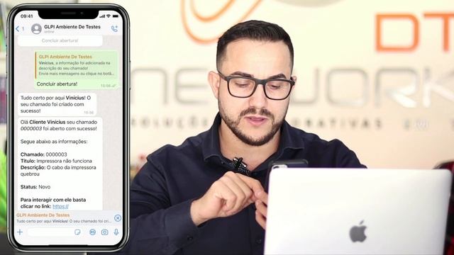 Abra Chamados no GLPI com o WhatsApp! #glpi #whatsapp #servicedesk #dtnetwork смотреть онлайн