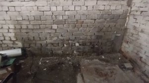 Ремонт в гараже №12. Затекает задняя стенка.  Гидроизоляция внешней стенки