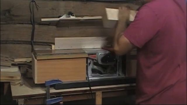 62. Фуганок из электрического рубанка. Подготовка деталей. Фугование. Скамейка садовая. 1 ч